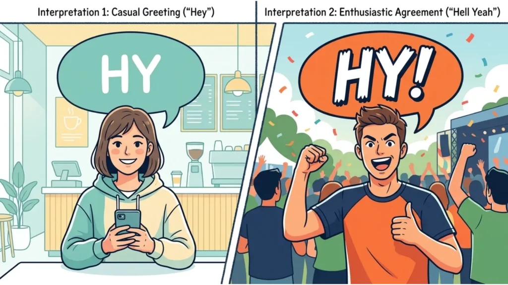 HY = Hey