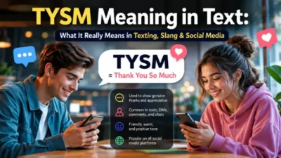 TYSM Meaning in Text