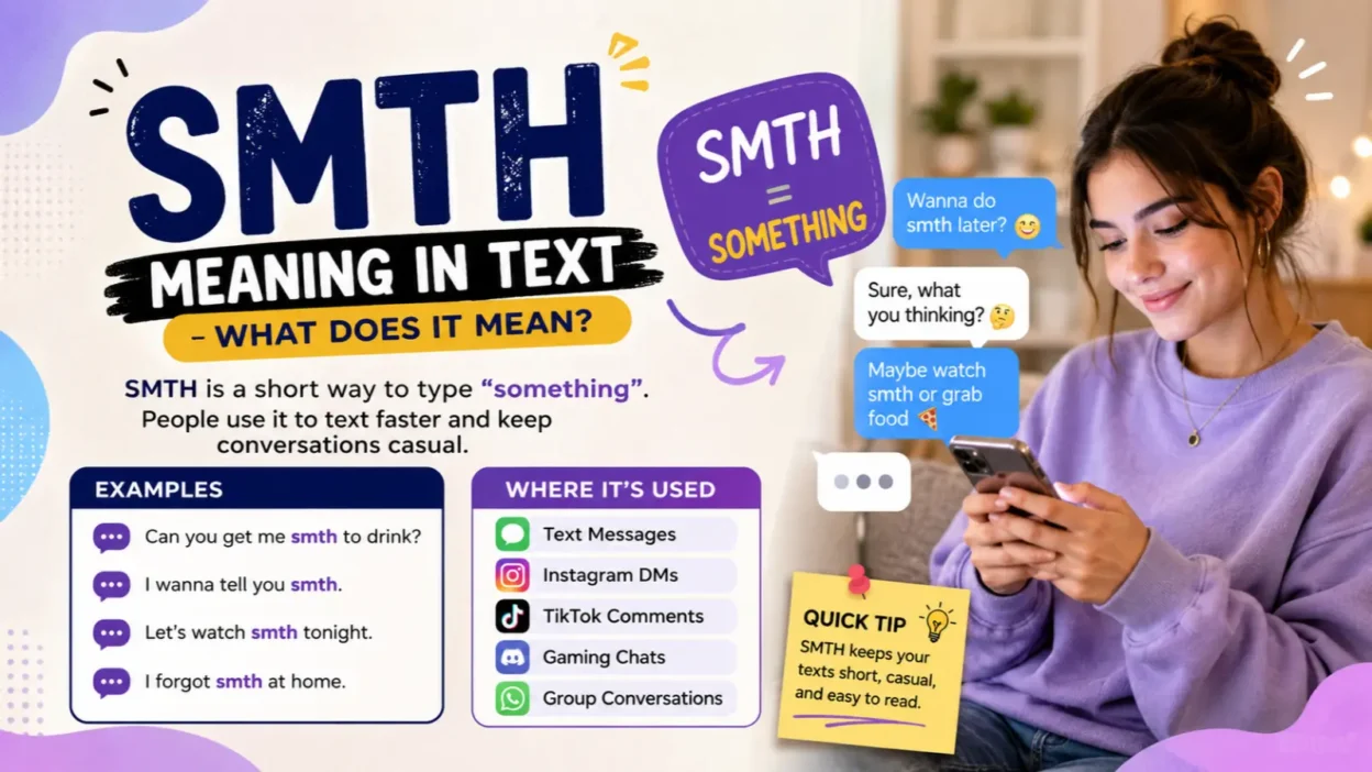 SMTH Meaning in Text