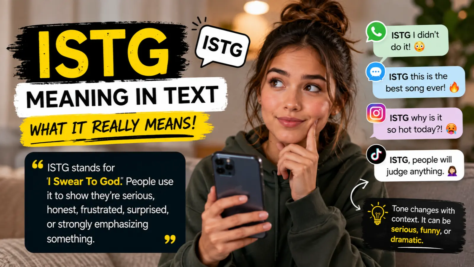 ISTG Meaning in Text
