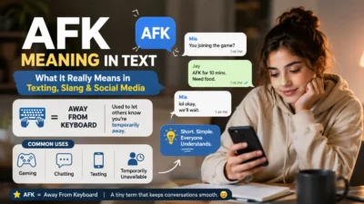 AFK Meaning in Text