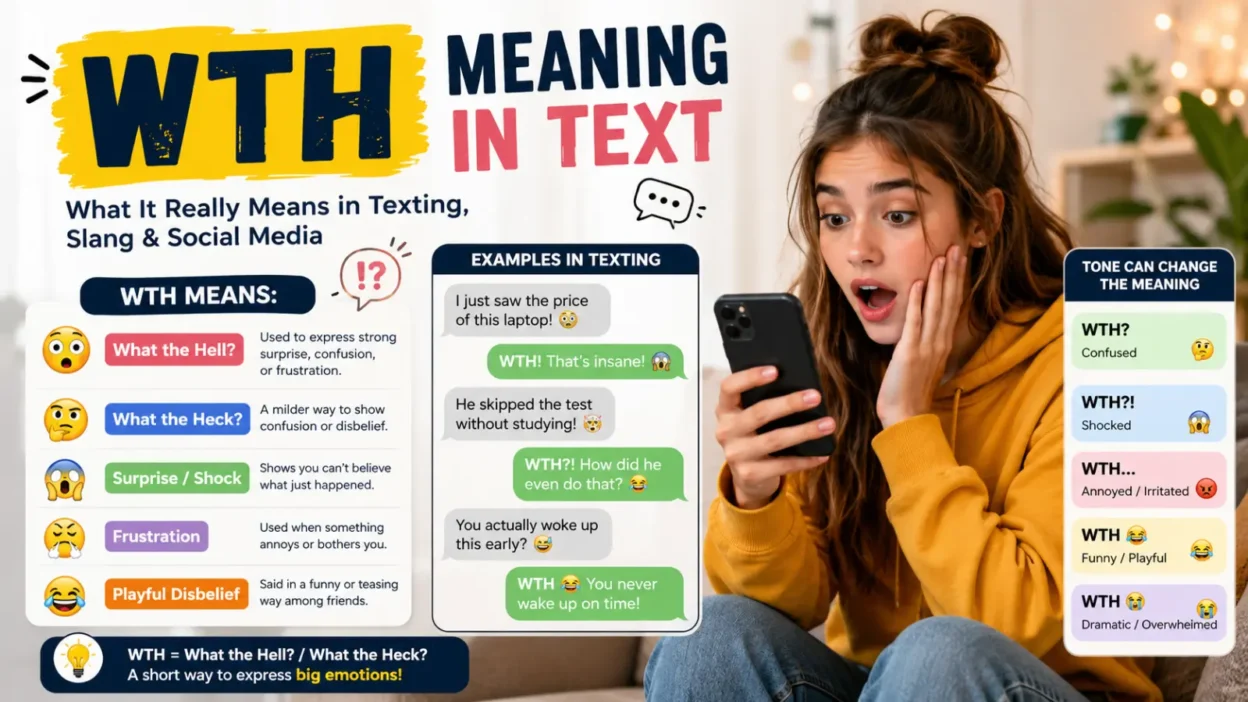 WTH Meaning in Text