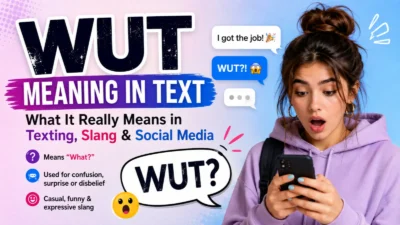 WUT Meaning in Text