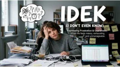 IDEK Meaning in Text