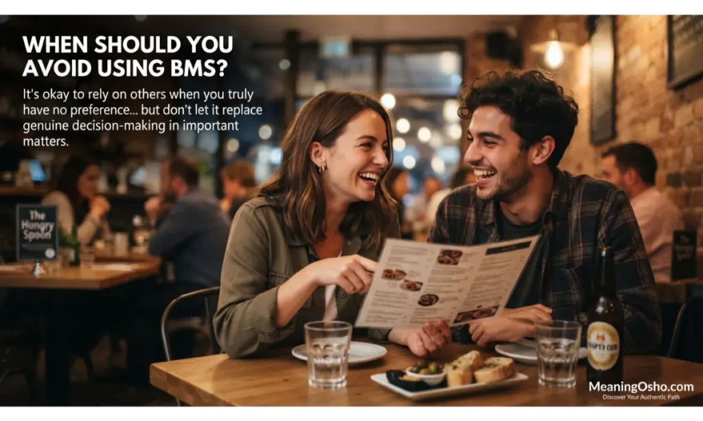 When Should You Avoid Using BMS?