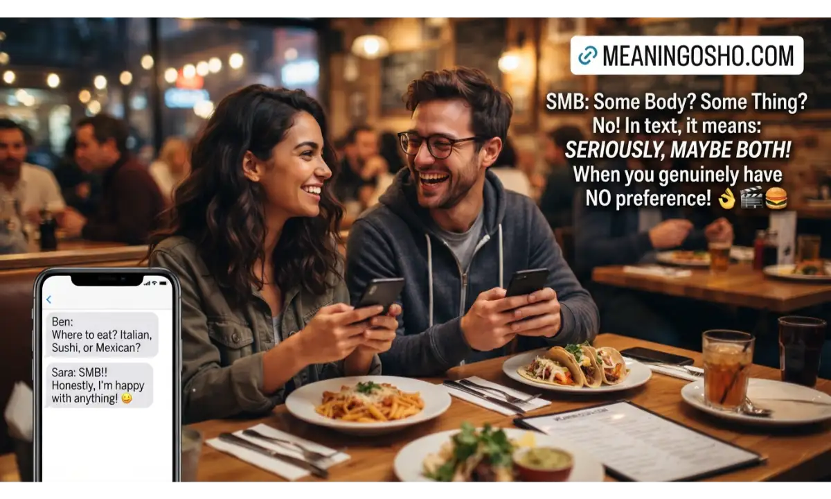 SMB Meaning in Text: