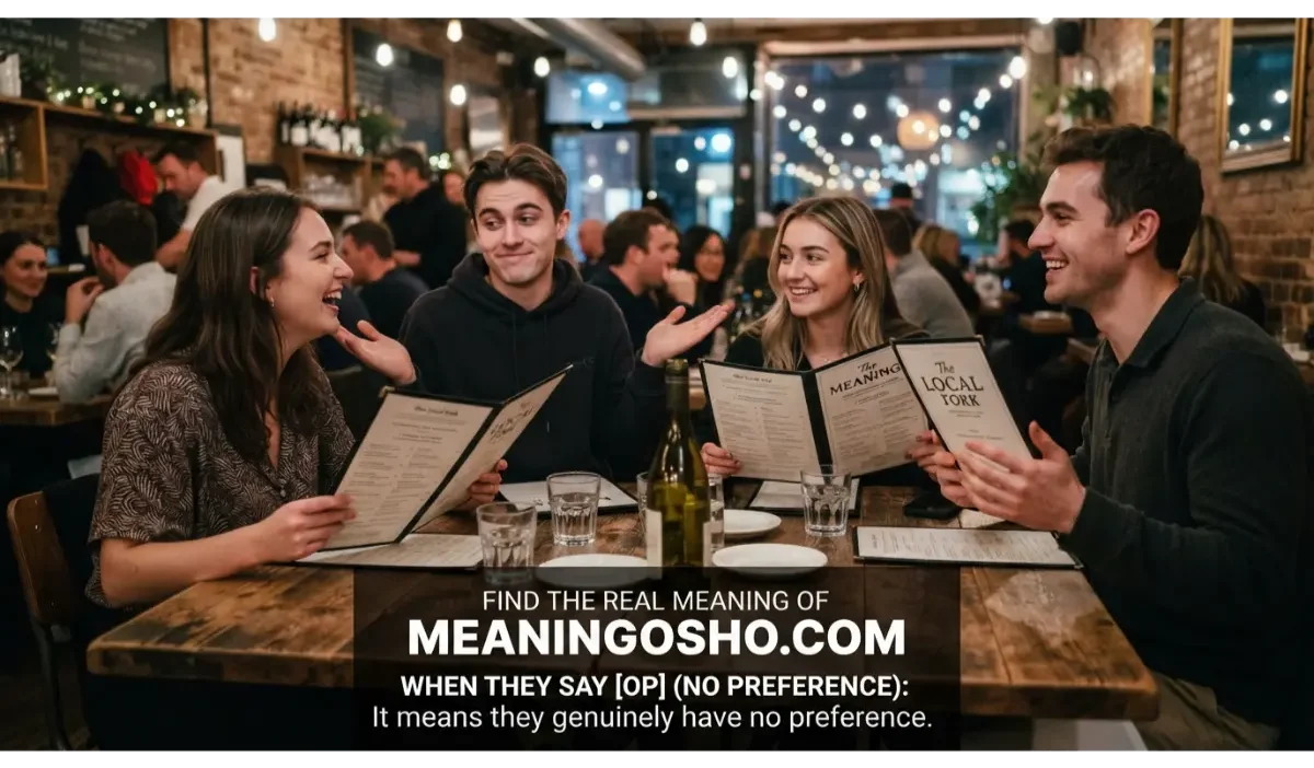 OP Meaning in Text