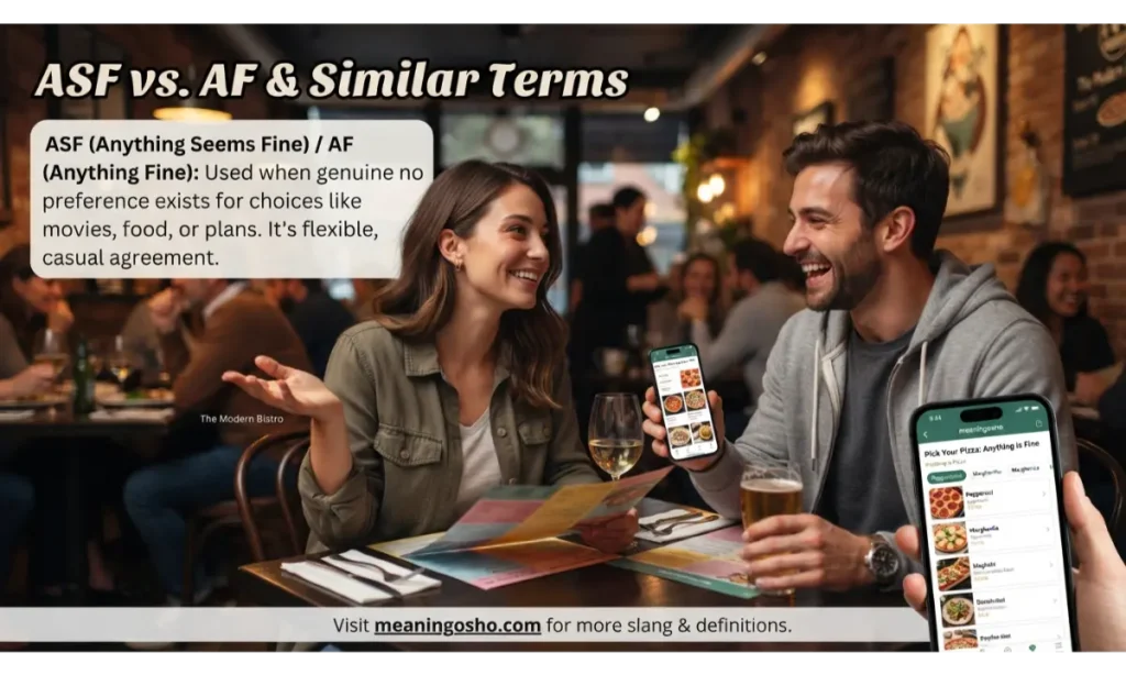 ASF vs. AF and Similar Terms