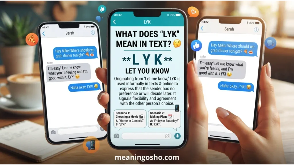 What Does LYK Meaning in Text?