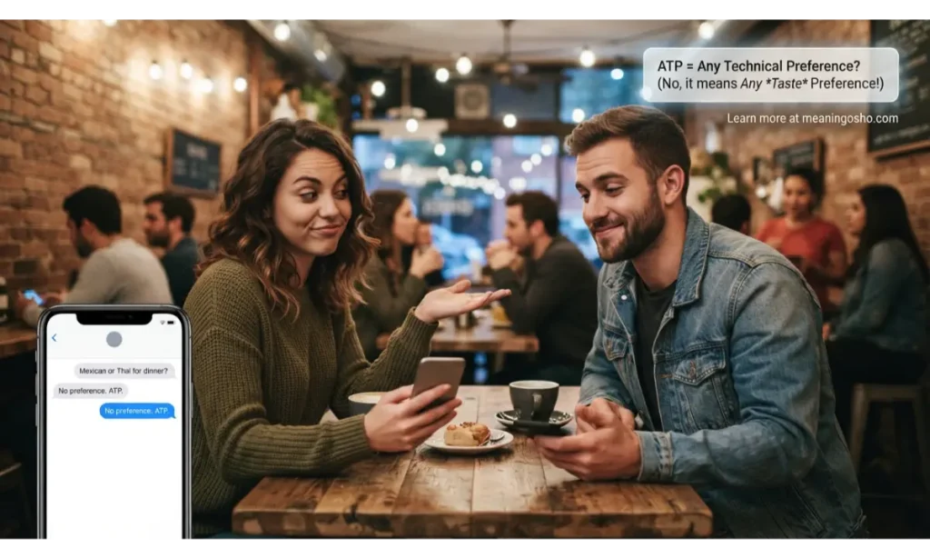 What Does ATP Mean in Text?