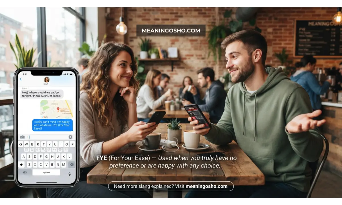 What Does FYE Mean in Text?