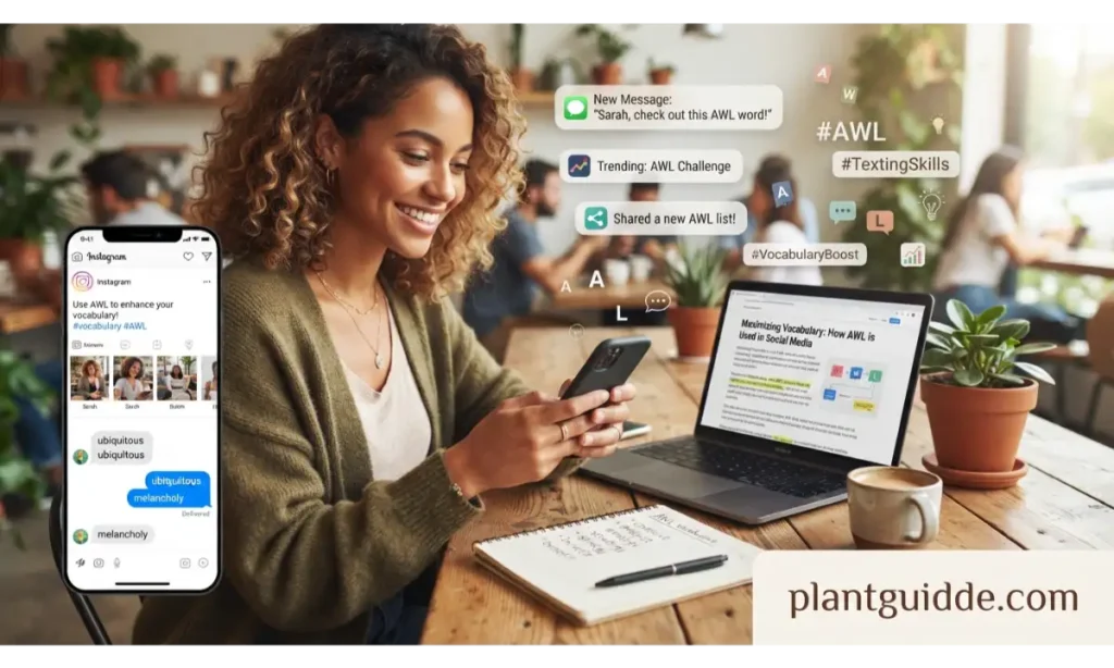 How AWL Is Used in Texting and Social Media