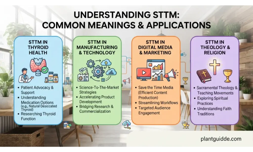 All Common Meanings of STTM