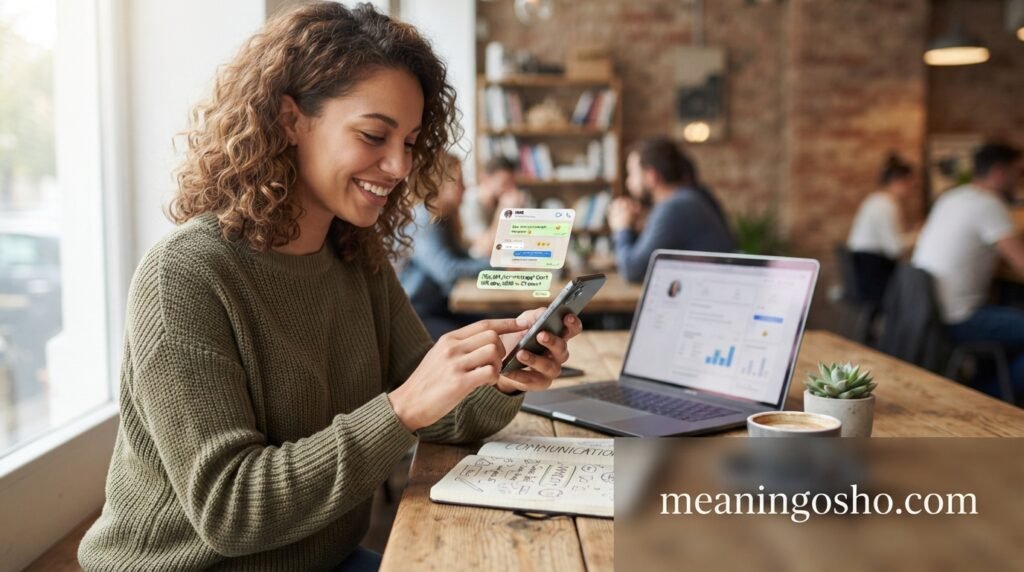 HMB in Texting and Social Media