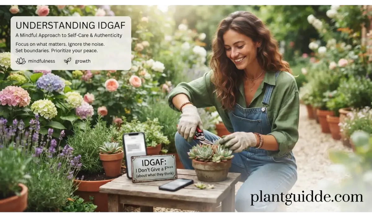 IDGAF Meaning in Text
